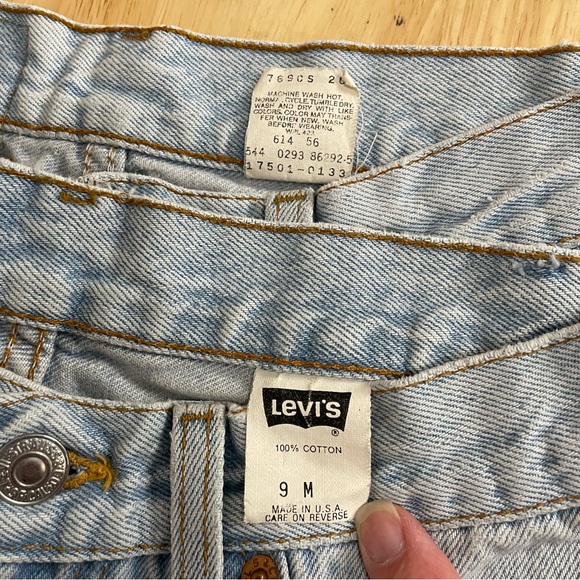 Levi’s Distressed Juniors Jeans #133 9M - Picture 2 of 9